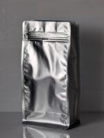 Pouches flat bottom for coffee bag with valve OPP+MetPET+LDPE aluminum-coated - Image 7
