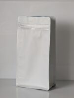 Pouches flat bottom for coffee bag with valve OPP+MetPET+LDPE aluminum-coated - Image 5